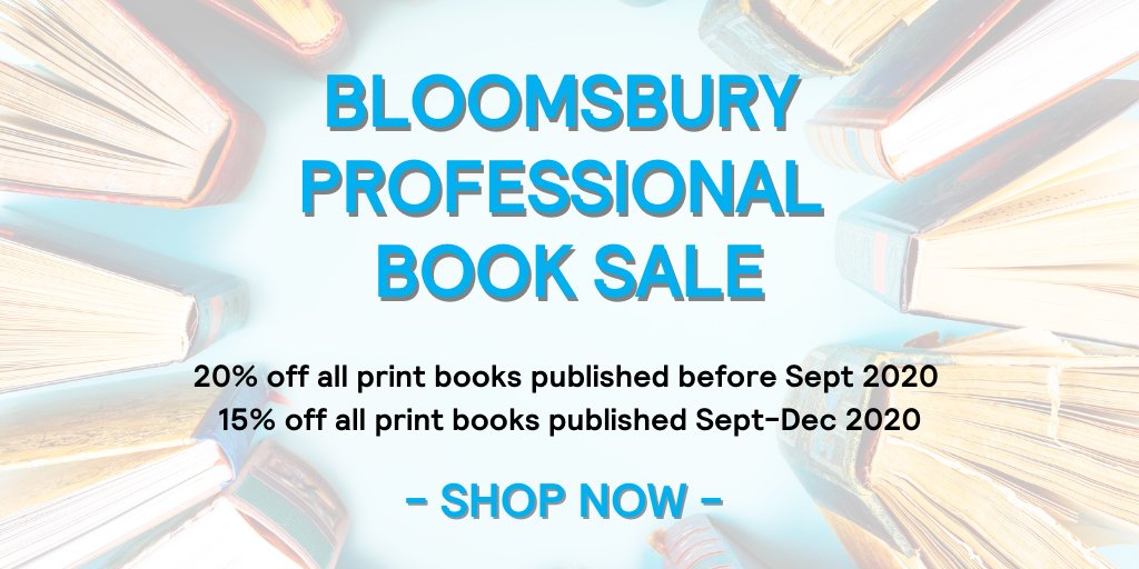 BloomsburyLegal's tweet photo. #LegalBookSale
Have you visited our website lately? We're still offering 20% off all #law and #familylaw titles published before September 2020! Discount automatically applied at checkout. No code required.
Shop here: https://t.co/MjTwMBWLQp
#LegalLibrary #LawBooks #Offers https://t.co/tBLqQj3D13