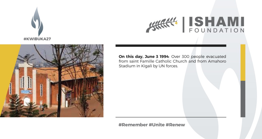 FoundIshami's tweet photo. #Kwibuka27: What happened on this day, June 3 in 1994, why it happened, and how it still matters today. #RememberWithRwanda #100DaysOfDarkness https://t.co/oMDQ1gKSku