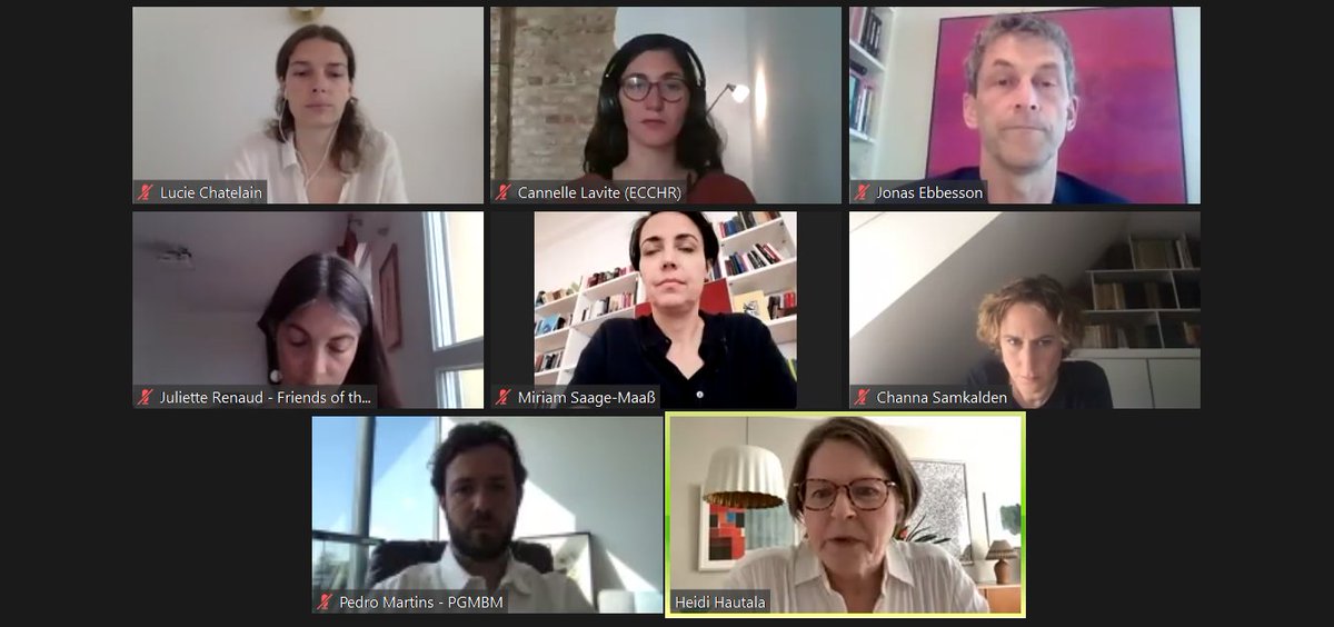 "Human rights litigation against corporations can be even more difficult than David's struggle against Goliath.

It's not just that corporations' legal teams and budgets are bigger. The whole game is rigged.

The key question is: how can we improve David's odds?"

— <a href="/HeidiHautala/">Heidi Hautala</a>