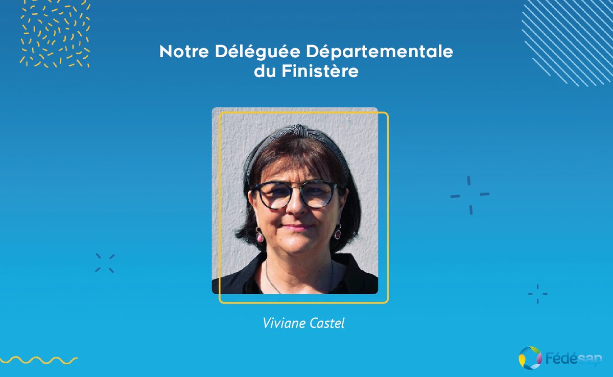 📢[L'instant Délégué] Nous vous présentons aujourd’hui Viviane Castel, notre Déléguée Départementale du Finistère !
👉 Découvrez sa fiche : fedesap.org/wp-content/upl…
#Fédésap #ServiceAlaPersonne