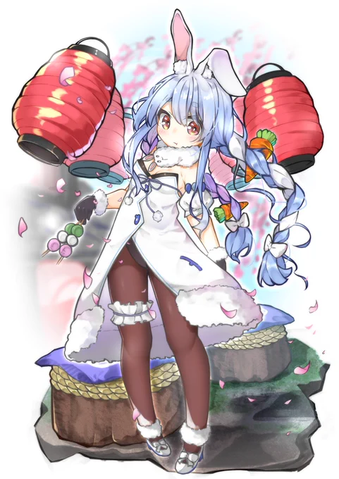 #ぺこらーと
うさぎと団子🍡

150万人おめでとうございます🎉🎉 