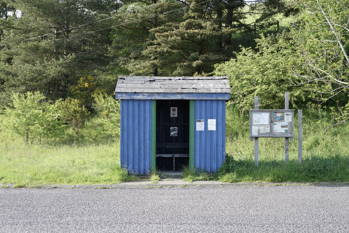 robs001's tweet photo. Bus Stop. Scottish Borders. #documentingscotland https://t.co/NT2rINhNiX