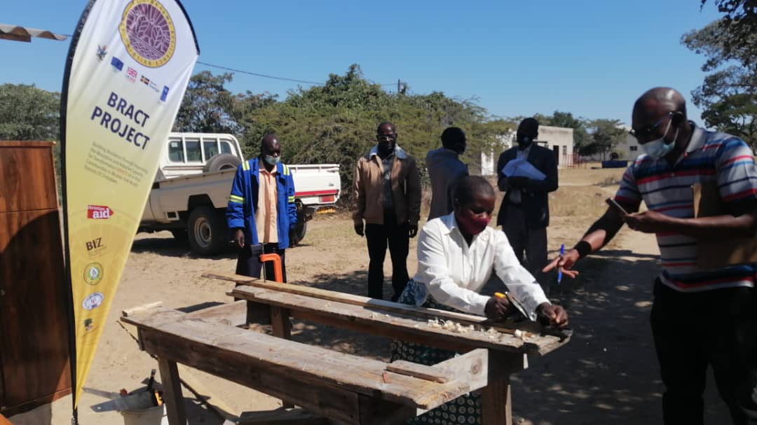 Before the lockdowns, members of Classic Footwear and Step Carpenter Enterprises from Mudzi earned an average of USD 60 per individual from the manufacturing of leather and furniture products. ZRBF-BRACT  has provided COVID-19 resuscitation packs to enable their recovery.