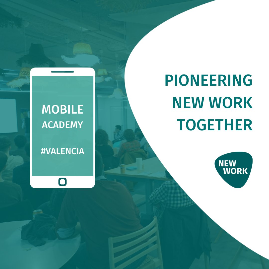NewWork_es's tweet photo. At New Work Valencia we are about to launch the first edition of our Student Mobile Academy 👏 
We offer internal training and hands-on learning as a team member in fully operating teams, with a dedicated mentor for you! 

 #newwork #newwork_vlc #forabetterworkinglife https://t.co/F8DGJ4tu5e