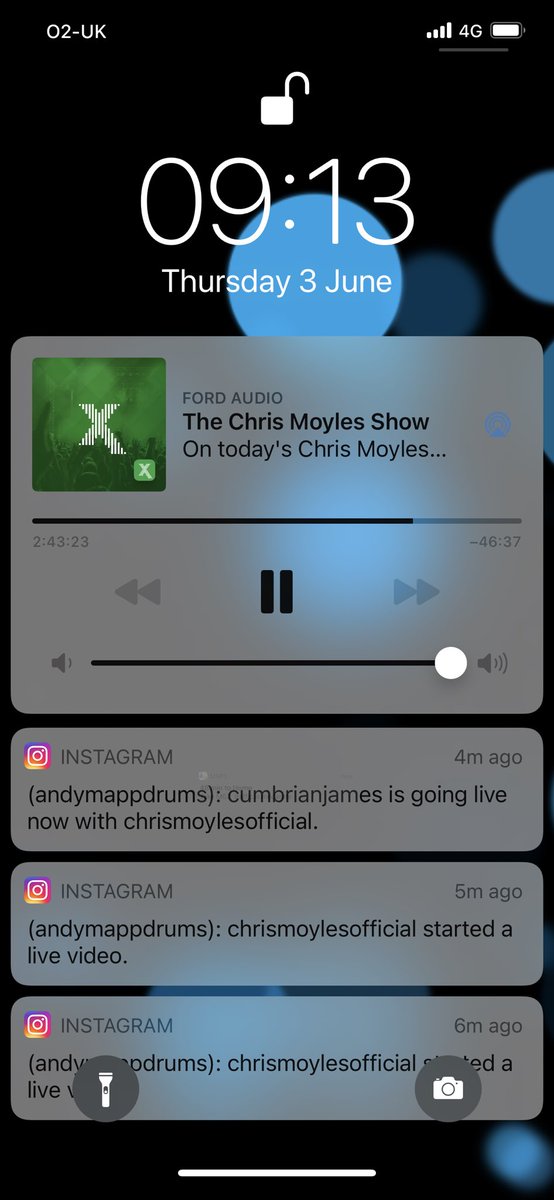 andymappdrums's tweet photo. @ChrisMoyles bell’s on! https://t.co/U0F8QcmSGn