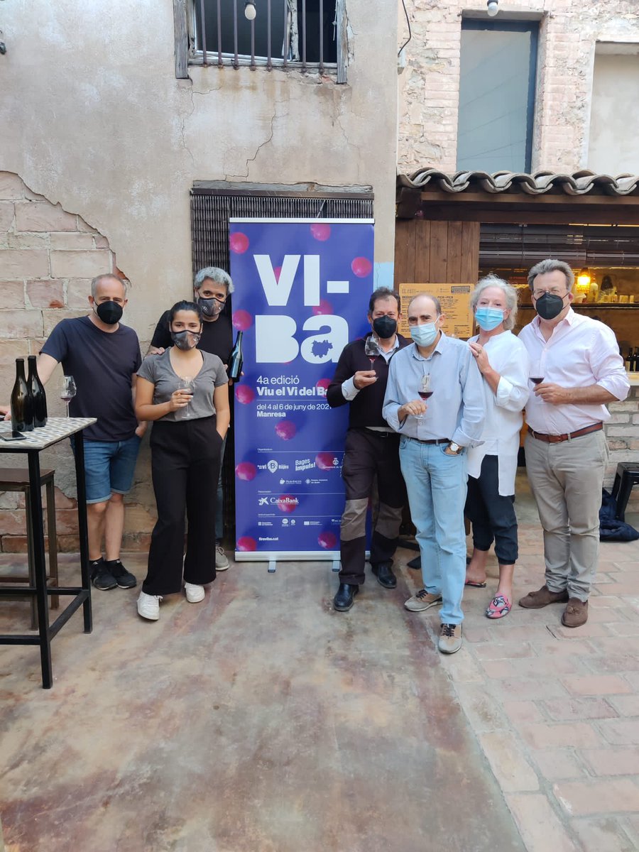 #firaviba #pladebages #vinsnegres #patidelnouceller <a href="/dopladebages/">DO Pla de Bages</a> @narcislupon <a href="/VideCastellgali/">Vinyes d Castellgalí</a>