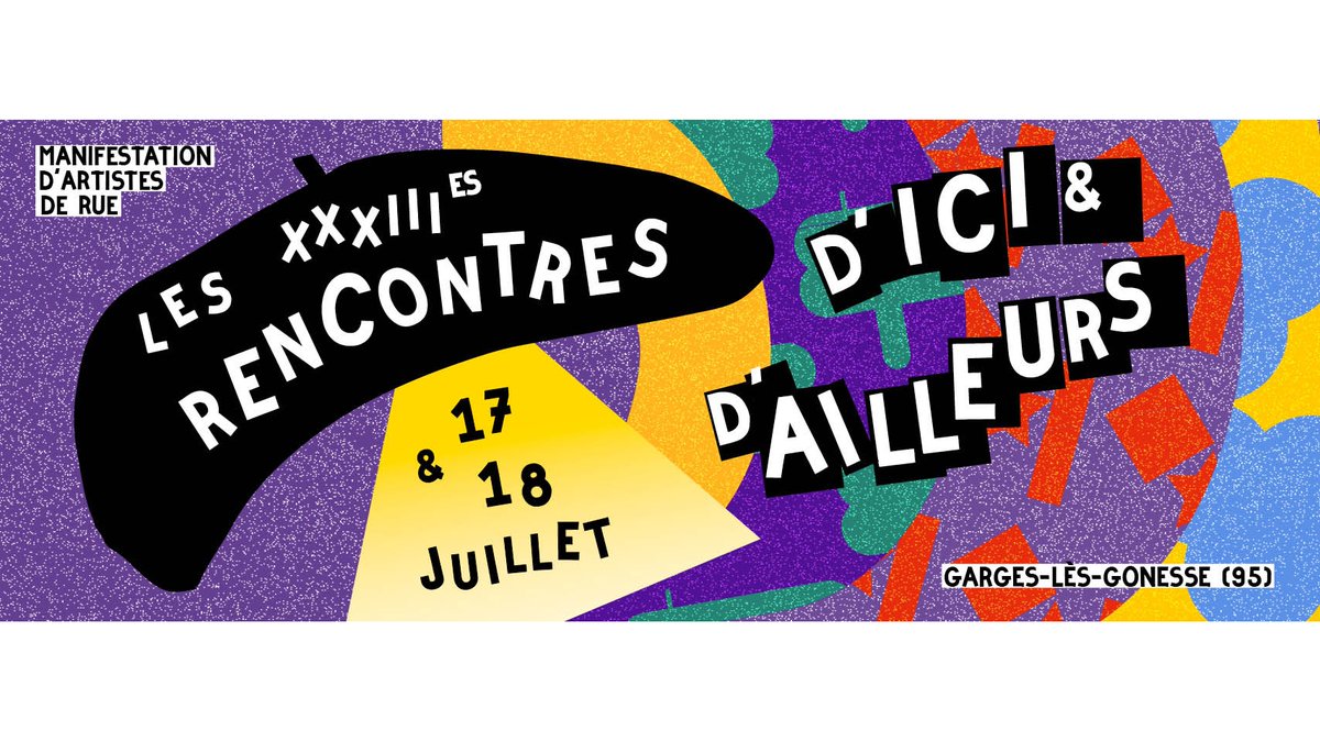 Spectacles gratuits !
Retrouvez le programme sur oposito.fr/-Les-RIA-.html
 #33esRIA #rencontresdicietdailleurs #festival #artsdelarue #spectacles #garges