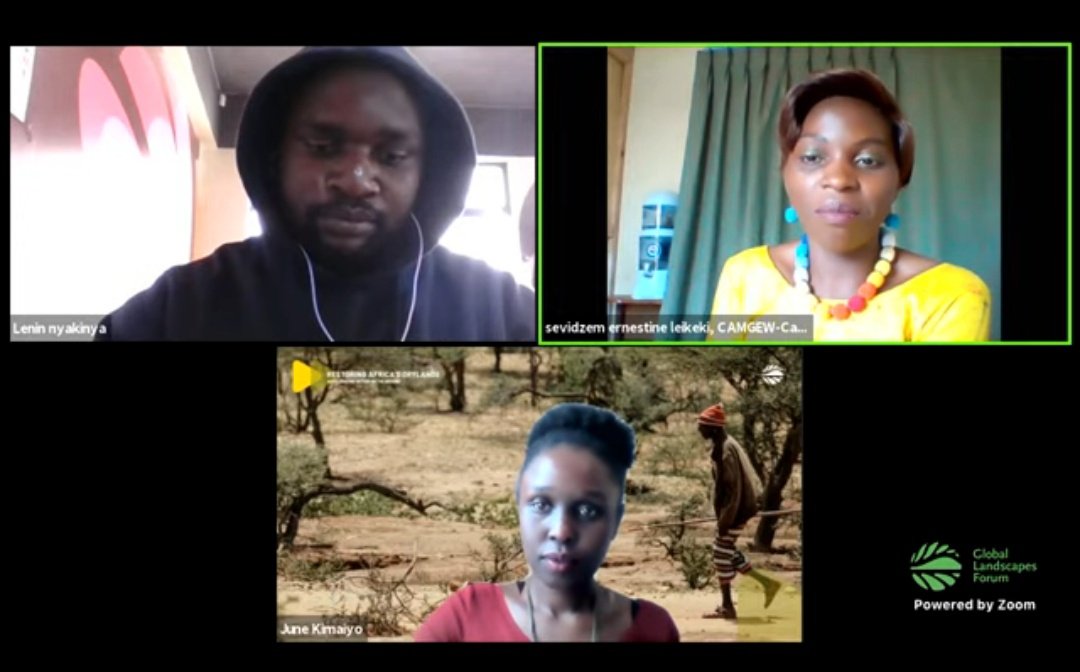 YIL_Initiative's tweet photo. "In my community, young people have learnt to develop value chains from food crops &amp; non timber forest products - daily products are now been produced to meet local needs"

- @LeikekiSevidzem shares young people's innovations in Agroforestry.

@GlobalLF #GLFAfrica https://t.co/3urvfxtLVq