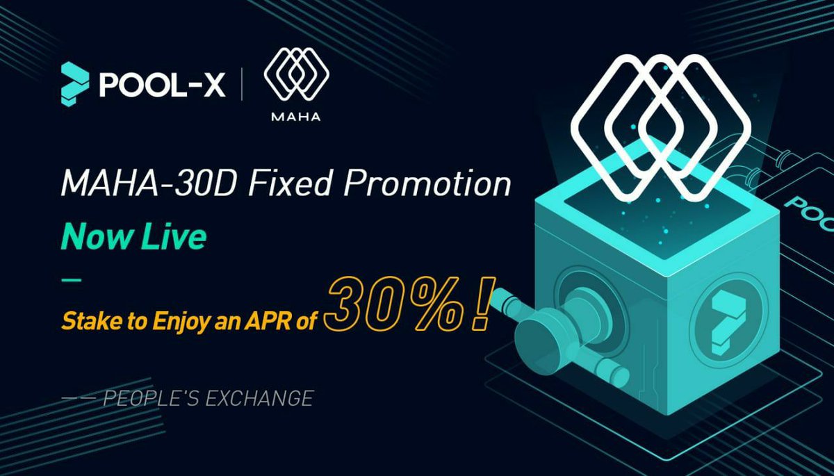 KuCoinMENA's tweet photo. 🚨 تطلق منصة #Pool_X تعدين عملة MAHA-30D
✅الأرباح السنوية : 30% 
⏰وقت الاشتراك  :- يبدأ 10:00:00 يوم 4 يونيو 2021 الي 15:59:59 يوم 7 يونيو 2021 (UTC)
التفاصيل ⬇️
https://t.co/NbxjHi3ECM
#PoolX #staking #ستاك #POS https://t.co/JF62WsfsZV