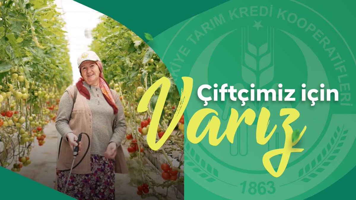 Geçmişten günümüze, bugünden yarına; vatan toprağının her köşesinde güçlü tarım ve mutlu çiftçi hedefiyle çalışıyoruz.
#TarımKrediYanında