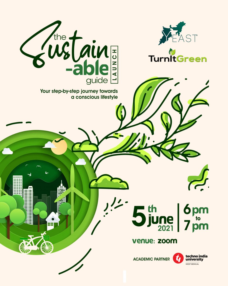 vruksheco's tweet photo. We are proud to feature in the Sustain-ABLE Guide!🍀This World Environment Day, 5th June, join us for the launch of The Sustain-ABLE Guide - Your step-by-step journey towards a conscious lifestyle! - initiative of Y-East and TurnItGreen.
@YEast_India
#vruksh #ecofriendlyfashion https://t.co/QBSWTi9x0Q