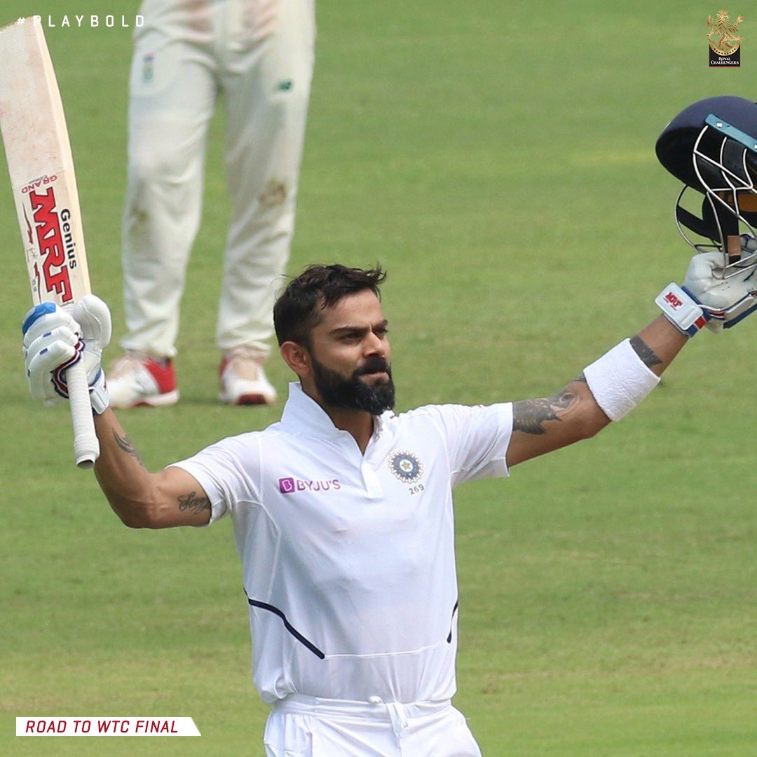 RCBTweets's tweet photo. #RoadToWTCFinal
India’s biggest win in Tests against South Africa, with Captain Kohli scoring an unbeaten 2️⃣5️⃣4️⃣. 🔥
IND v SA, 2019, 2nd Test.
IND won by an innings & 137 runs.
#PlayBold #WeAreChallengers #TeamIndia https://t.co/rrPeXluwer