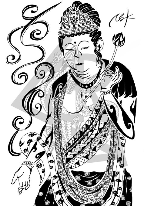 仏画のtwitterイラスト検索結果 仏画のtwitterイラスト検索結果