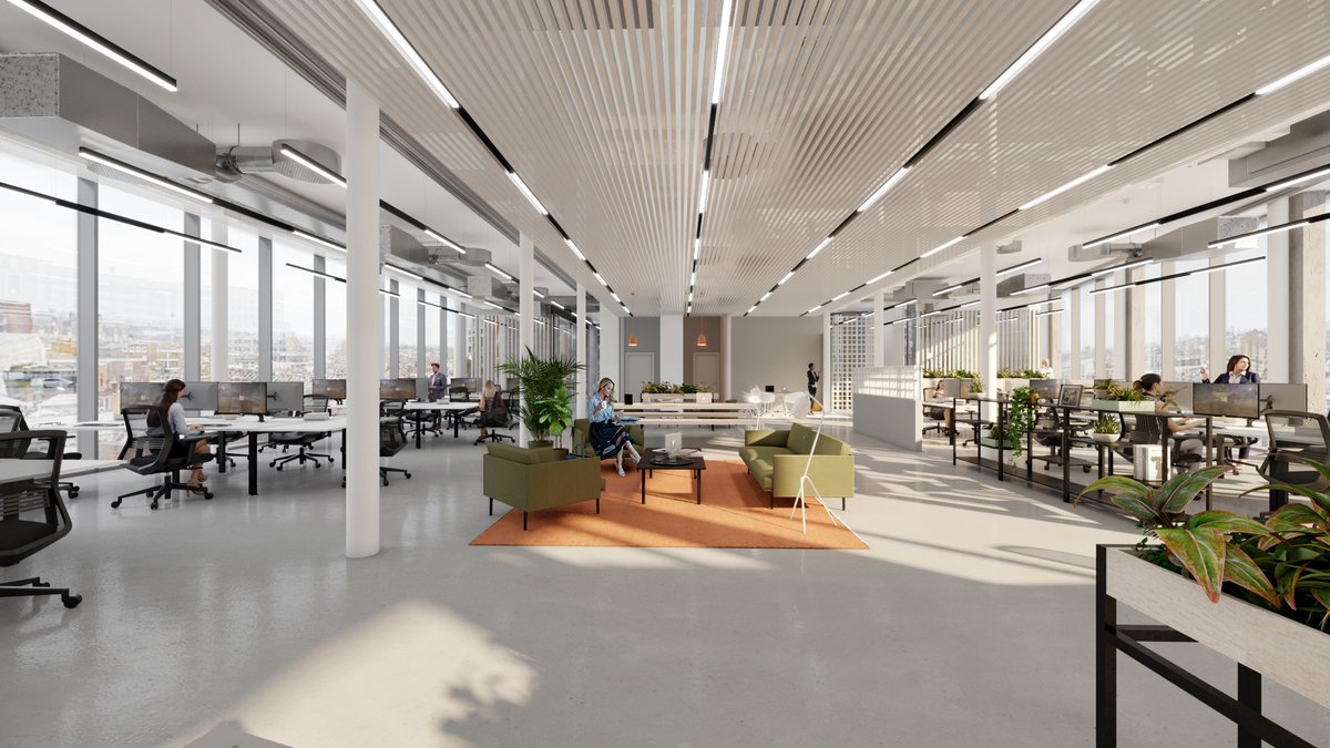 Here’s a sneak peek of our design for The Fulham Centre, a new ‘plug and play’ workspace concept by Romulus. It’s great to be involved with such a creative development, which boasts various layout options for tenants to tailor the space to their needs.