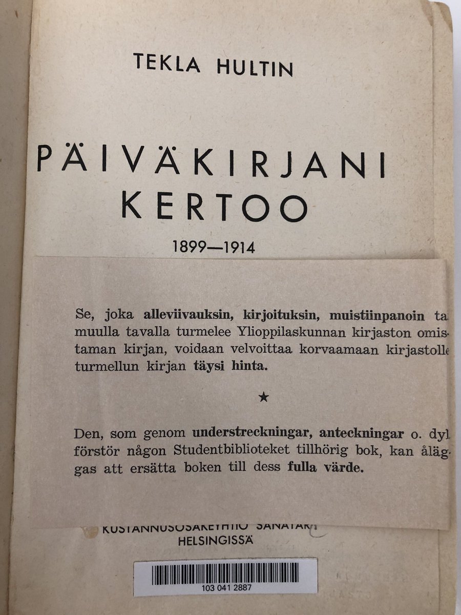 Tällainen tiukka muistutus voisi olla vähän uudemmissakin (kurssi)kirjoissa, sen verran sotkettuja kirjoja on tullut selattua!