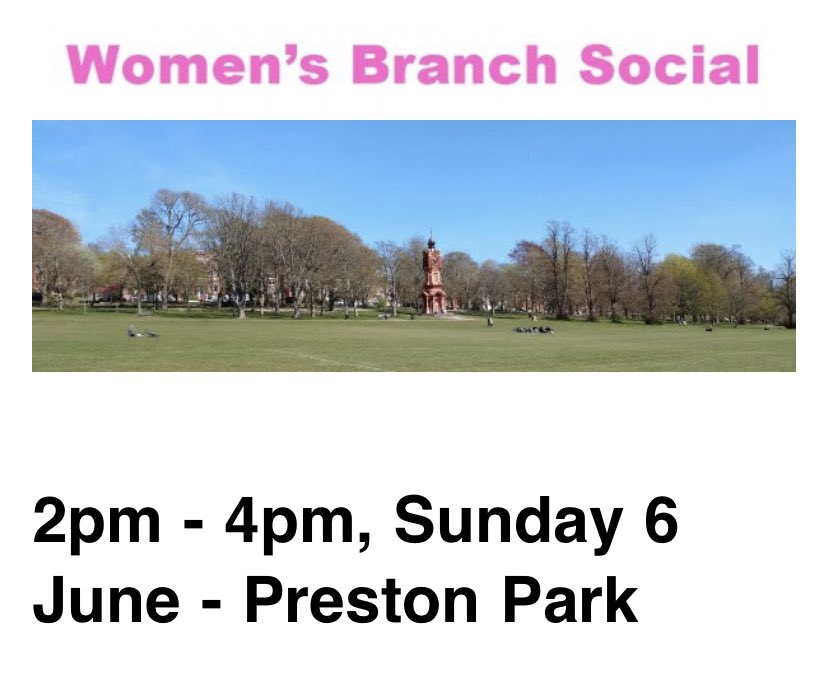 For all Pavilion Labour women and supporters, please do come along to this outdoor social get together! If you’re a member check your emails for more details, but if not please DM us and we’ll provide more info!