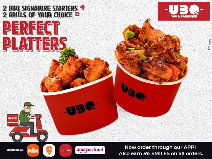 Back to Back meetings?? worry not, we have some appetizing grills &amp; kebabs for snacks that can lift up your mood.
Hurry order now- linktr.ee/bbqn
#BarbequeNation #buffet #restaurant #grill #fooddelivery #barbequeinabox  #orderonline #orion4you #OrionMallPanvel #orionmall