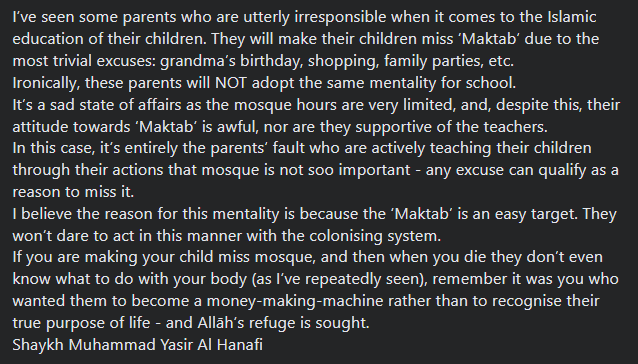 JamiatKZN's tweet photo. Islamic #education vs secular 
#Children https://t.co/dK5tIMFePR