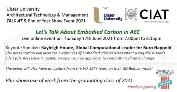 The Regional Committee would like to invite members to join the annual Ulster University TALK AT and End of Year Show event - online via a live webcast - Thursday 17 June 2021 - 19:00-20:15. Everyone is welcome to attend - Please register @ forms.office.com/pages/response…