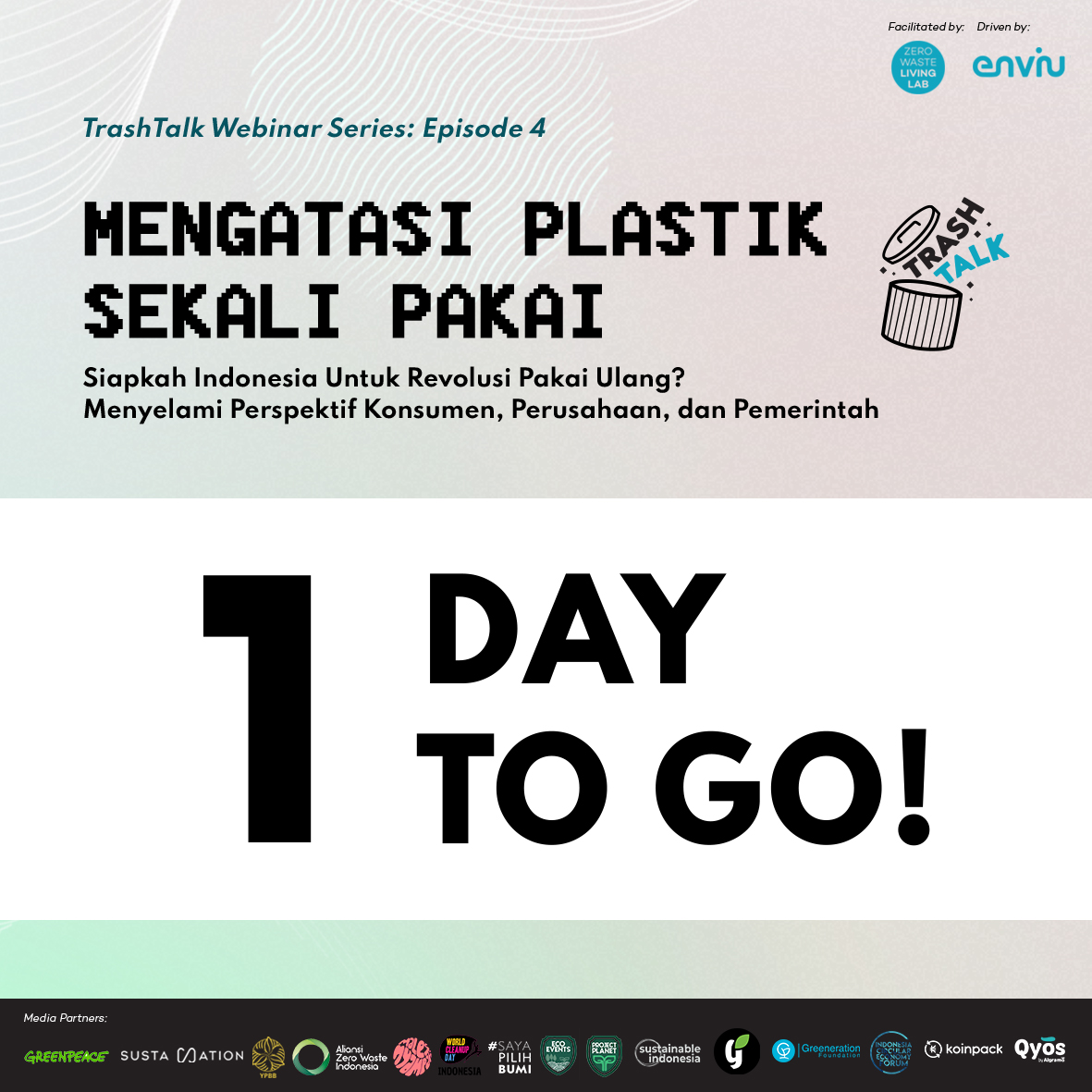 ZeroLivingLab's tweet photo. Tomorrow is the day! 🎊
Our panel of speakers can’t wait to meet you and take you behind the scenes of the Reuse Revolution from Consumer, FMCG and Government Perspective!
Who’s going to be there? Register here for free 👉  https://t.co/D02EAV2xSk 

#zerowaste #reuse #trashtalk https://t.co/qbAufbYe3M