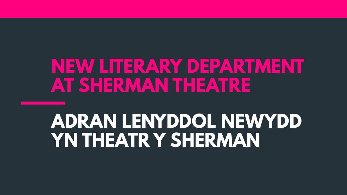 Sherman Theatre / Theatr y Sherman tweet media