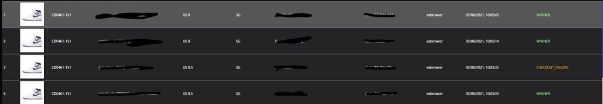 alvinlim911's tweet image. 16 pairs of 🧱
B: @diaoSNKRS @The_Shit_Bot 
P:@BoostProxies @ProxiesPookyy @smartproxy_com @RunProxies 
CG:@CookVault 
Fnf:@peanutfnf 
Tools:@c9_software @FlurryGen @GoatHub_ 
Accounts: @SANA_Accounts !

Hi @GadenGens notice me please?