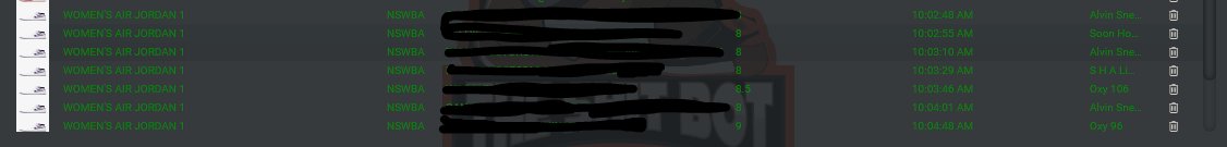 alvinlim911's tweet image. 16 pairs of 🧱
B: @diaoSNKRS @The_Shit_Bot 
P:@BoostProxies @ProxiesPookyy @smartproxy_com @RunProxies 
CG:@CookVault 
Fnf:@peanutfnf 
Tools:@c9_software @FlurryGen @GoatHub_ 
Accounts: @SANA_Accounts !

Hi @GadenGens notice me please?