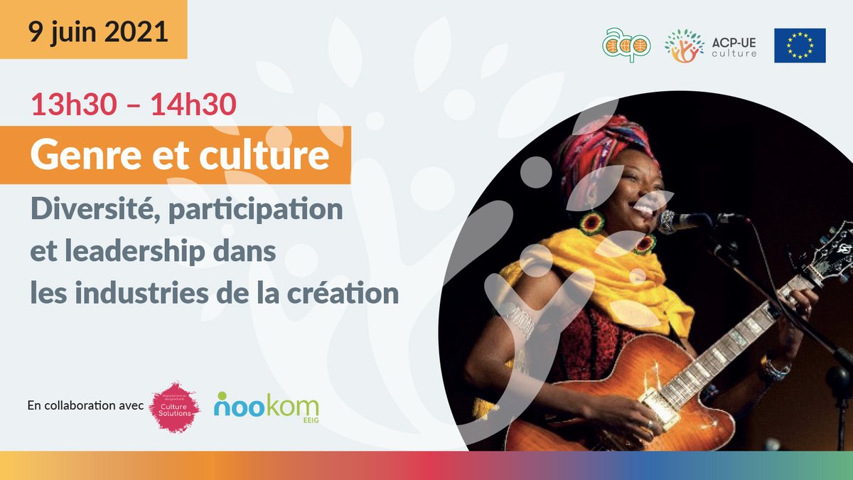 acpeuculture's tweet image. Saviez-vous que la collecte de données ventilées par #genre donnent lieu à des politiques efficaces promouvant l’égalité des genres dans les secteurs culturels?

Retrouvez-nous le 9 juin pour discuter de la diversité des genres dans les industries de la création.

#CULTURE4ACP