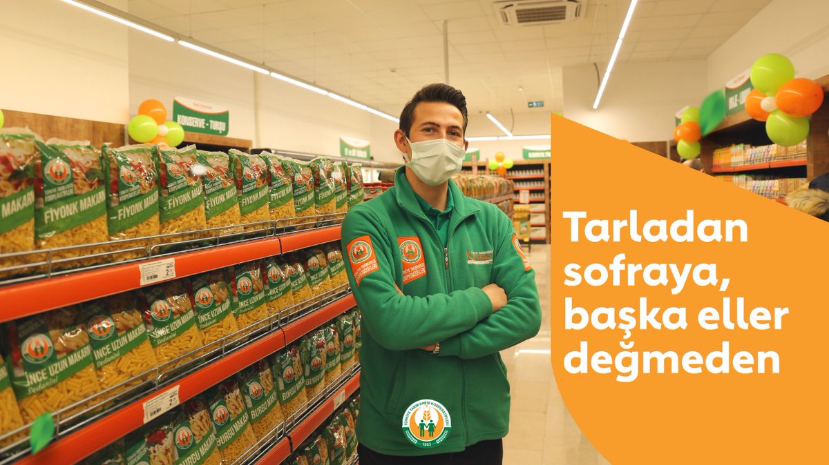 Çiftçilerimizin el emeği katkısız ve doğal tarım ürünlerini tarladan sofraya, başka eller değmeden Tarım Kredi Kooperatif Market güvencesiyle sofralara ulaştıyoruz.
#tarımkrediyanında