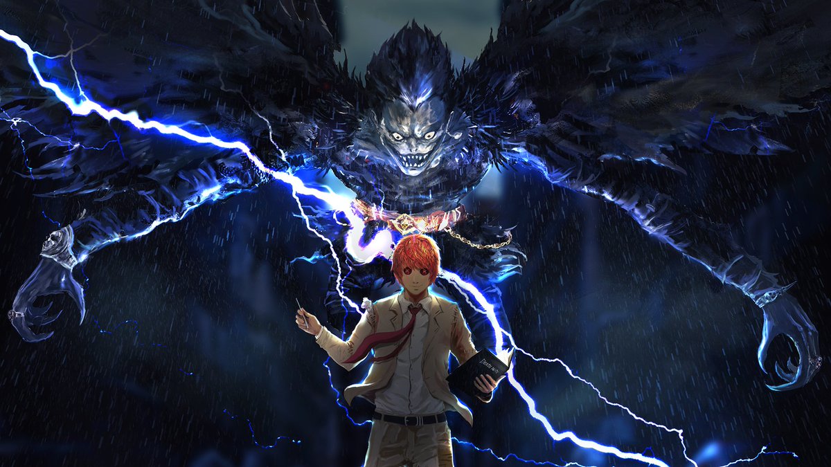 デスノートDEATHNOTE Awesome illustration I got to paint for the Identity V x Death