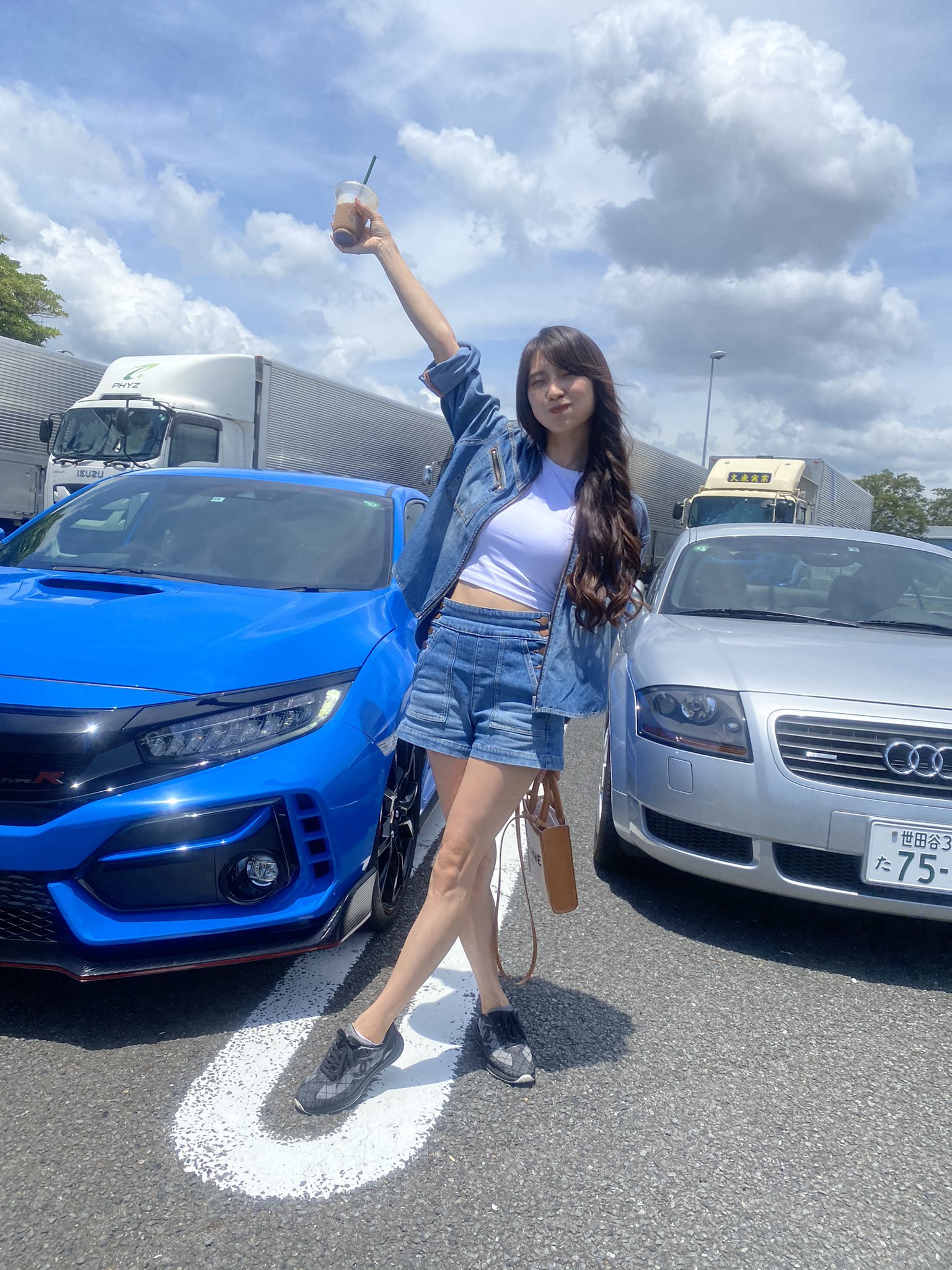 Aimi 好き を仕事にしてる人 今日はアウディttとhondaシビック運転しました どっちもマニュアル車だよ 都内から箱根 小田原までのドライブ超楽しかった D Audi Tt Honda シビック マニュアル車 車好きと繋がりたい T Co