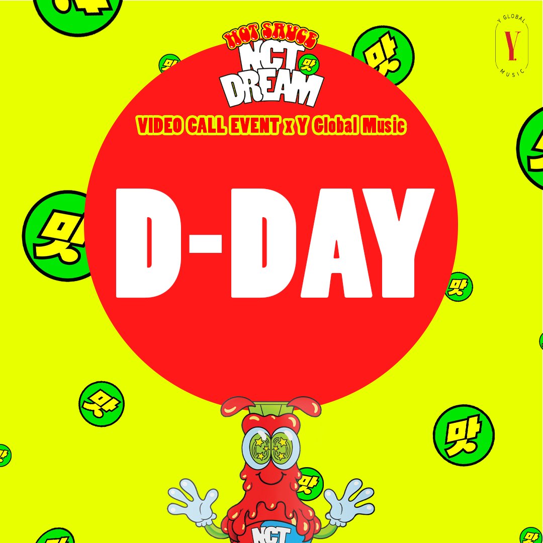 💚Calling for all NCTzen💚

Last day of 𝙉𝘾𝙏 𝘿𝙍𝙀𝘼𝙈 1st Album
'맛(Hot Sauce)'𝗩𝗶𝗱𝗲𝗼 𝗖𝗮𝗹𝗹 𝗘𝘃𝗲𝗻𝘁 𝘅 𝗬 𝗚𝗹𝗼𝗯𝗮𝗹 𝗠𝘂𝘀𝗶𝗰🌶

It’s your last chance. Grab yours now 🔥
🖇 bit.ly/3i0BPkO

*Shipping is not available in KR, JP and TH*

#NCTDREAM