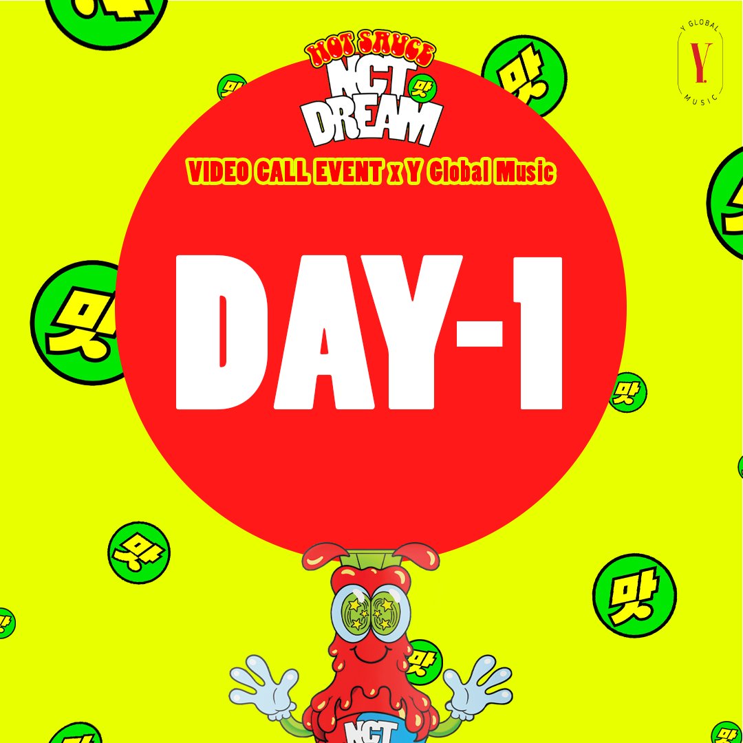 𝙉𝘾𝙏 𝘿𝙍𝙀𝘼𝙈 1st Album '맛(Hot Sauce)'
𝗩𝗶𝗱𝗲𝗼 𝗖𝗮𝗹𝗹 𝗘𝘃𝗲𝗻𝘁 𝘅 𝗬 𝗚𝗹𝗼𝗯𝗮𝗹 𝗠𝘂𝘀𝗶𝗰🌶

D-1 Don’t miss the dish!
🖇 bit.ly/3i0BPkO

**Please understand that the shipping is not available in Korea, Japan and Thailand**

#NCTDREAM 
#NCTDREAM_맛_HotSauce