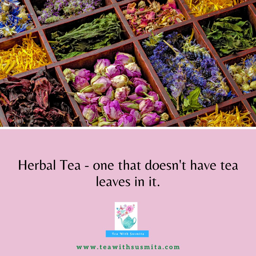 TeawithSusMita's tweet photo. In French, they are also called Tisane - pronounced T-szan.
Henceforth, keep this in mind when talking Tea 🙂
#tea #herbaltea #tisane #teafacts #teaknowledge #tealingo #teawithsusmita #knowyourtea https://t.co/4Vo762xcMo