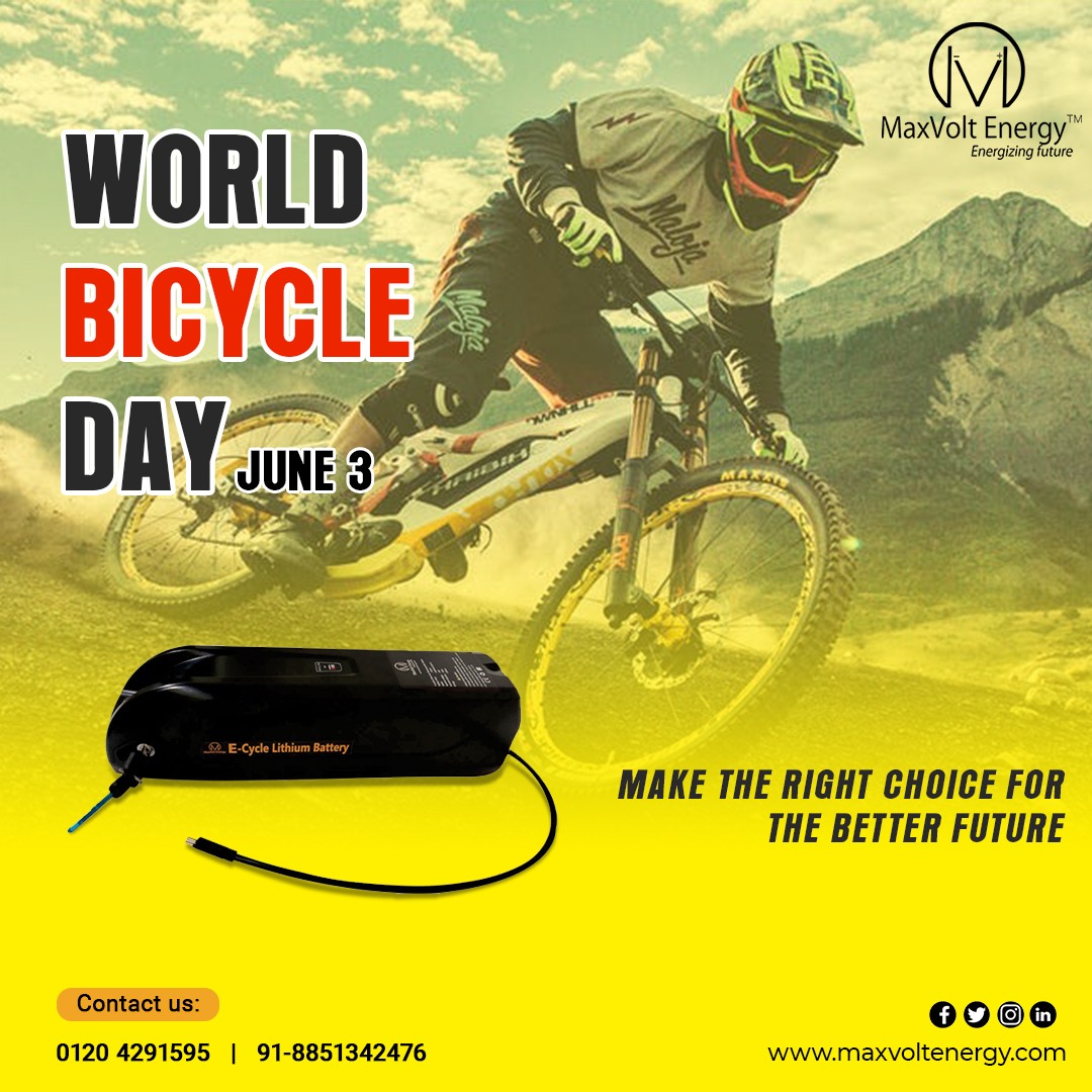 EnergyMaxvolt's tweet photo. 𝗛𝗮𝗽𝗽𝘆 𝗪𝗼𝗿𝗹𝗱 𝗕𝗶𝗰𝘆𝗰𝗹𝗲 𝗗𝗮𝘆 🚴🏻🌎!
.
.
.
#worldbicycleday #bicycle #Savetheplanet #Savetheenvironment #cycling #ride #cyclinglife #bicycleday #cyclelovers #fitness https://t.co/GnYiNkvUMu