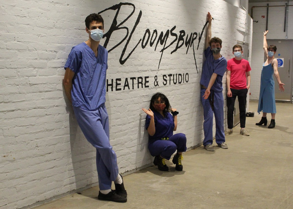 bloomstheatre's tweet photo. Good luck to UCL @MDsComedyRevue medical students who are reopening the Bloomsbury with its first public audience show TONIGHT! All in aid of @RoyalFreeNHS Hospital 🏥

Tickets for all 3 shows are SOLD OUT! 👩‍⚕️🩺🧑‍⚕️ https://t.co/zk6tGBLSrO