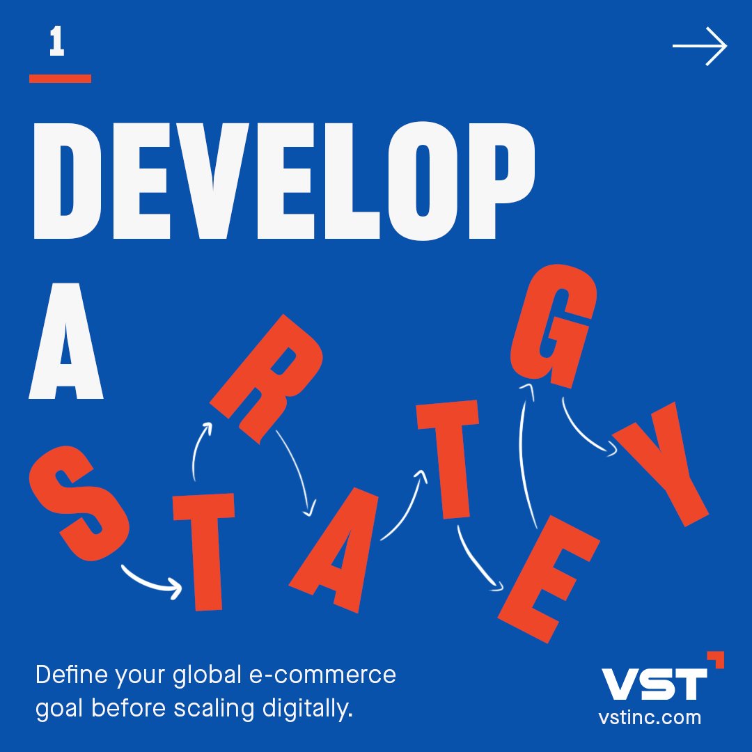vst_inc's tweet photo. Develop a strategy - define your global e-commerce goal before scaling digitally.

#Shipping #eCommerce #OnlineShop #OnlineStore #OnlineShopping #DigitalTransformation #BusinessAutomation #AdvancedTechnology #ITConsulting #ITServices #SoftwareDevelopment #DigitalStrategy #VST https://t.co/YLI1rMYQ5A