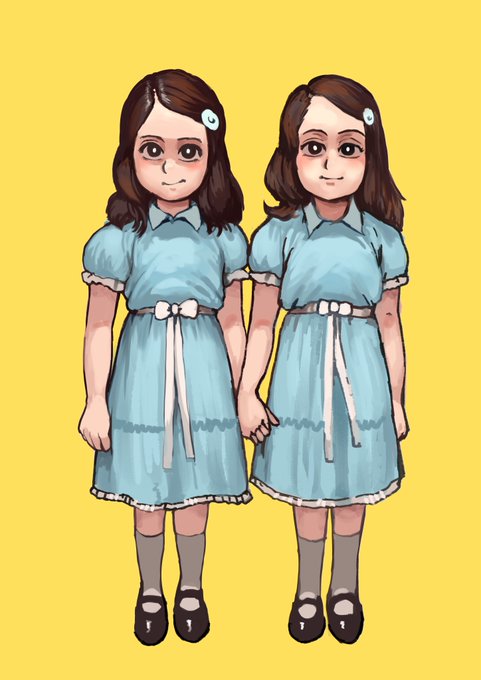 「シンプルな背景 双子」のTwitter画像/イラスト(新着)｜21ページ目