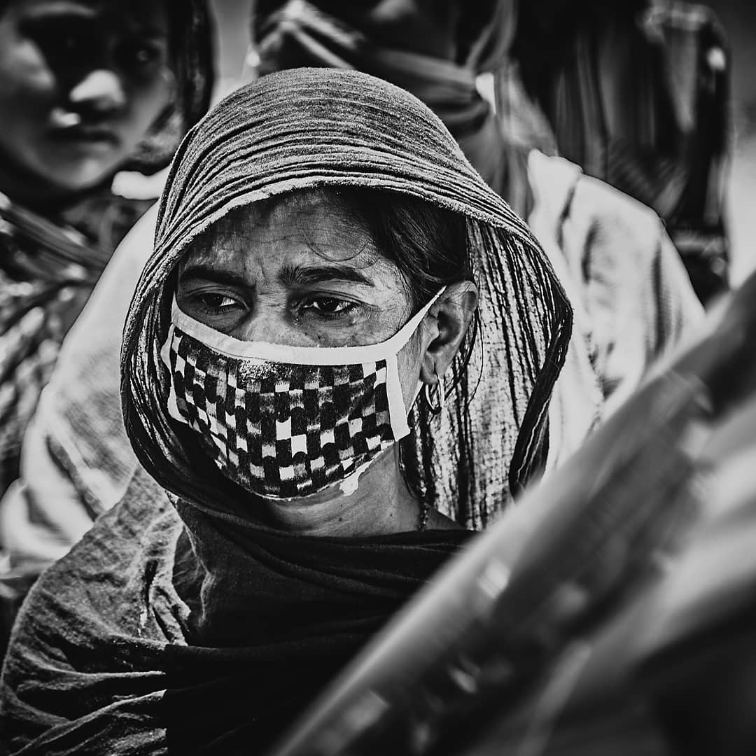 DrMPuri's tweet photo. During our food distribution (thanks to @GiveIndia ), our in house photographer was able to take many photographs. 
Here are some Black&amp;White photos of the people.

#giveindia #blackwhitephotography #portraitphotography #covidreliefindia #disabilitylife https://t.co/1JWvyZjOhi