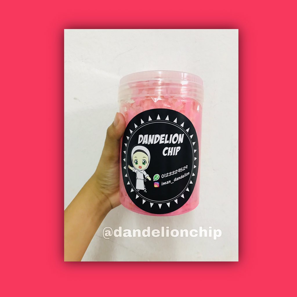 dandelionchiphq's tweet photo. @khairulaming Thank you khairulaming 

Hi semua saya ada jual chip popia 
Terdapat dalam tiga perasa 

🧀cheese chip 
🍓 strawberry chip 
🍫 choco chip 

Berminat bole pm saya tau https://t.co/puE6f3Iuzq https://t.co/cTJNHY5Dge