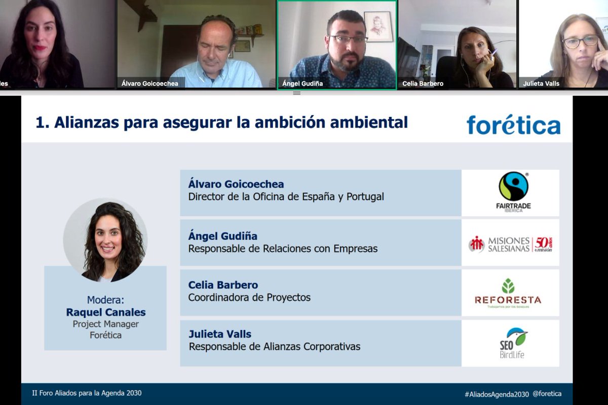 "Desde <a href="/MSalesianas/">Misiones Salesianas</a>, en nuestros centros de formación profesional vemos cómo los temas vinculados a las energías renovables facilitan el acceso de los jóvenes al empleo, en colaboración con empresas" Hoy <a href="/mrgudina/">Angel Gudiña</a> en nuestro II Foro #AliadosAgenda2030