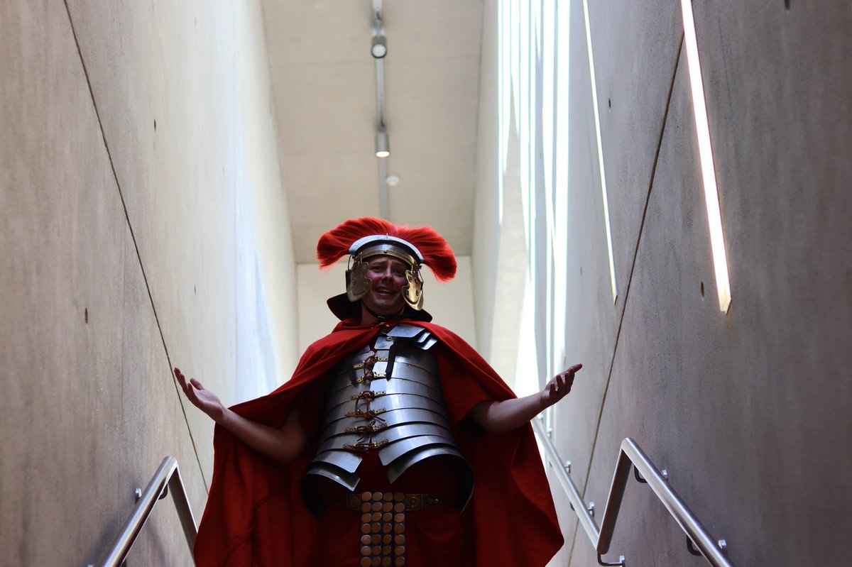 katiefbennett's tweet photo. My directorial (& producer) debut:
The Ministry of Time, commissioned for @TheNovium βs #RomanWeek
Immersive theatre in a museum π₯°
Co-created & written by the wonderful @Milly_Chip
Photographs of our fabulous Historicals:
Aulus Plautius, Boudica , Morven & Cogidubnus ! https://t.co/a2NDiMNSJn