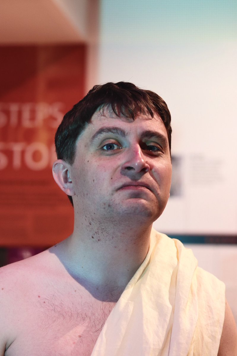 katiefbennett's tweet photo. My directorial (& producer) debut:
The Ministry of Time, commissioned for @TheNovium βs #RomanWeek
Immersive theatre in a museum π₯°
Co-created & written by the wonderful @Milly_Chip
Photographs of our fabulous Historicals:
Aulus Plautius, Boudica , Morven & Cogidubnus ! https://t.co/a2NDiMNSJn