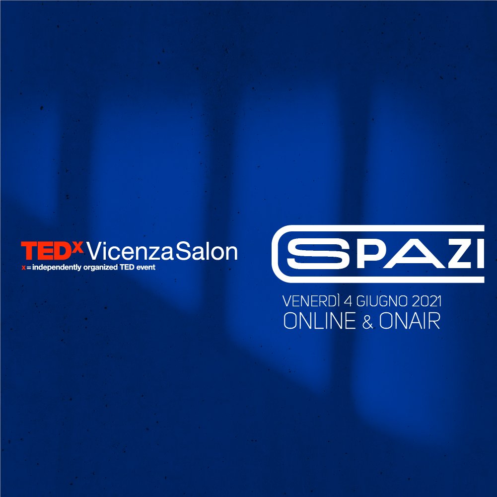 Siamo felici di supportare ancora una volta gli eventi organizzati dal team di volontari di @tedxvicenza, che quest'anno torna con tre TEDxVicenzaSalon e un format inedito.  

#TEDxVicenzaSalon #TEDxVicenza #Spazi #TEDx