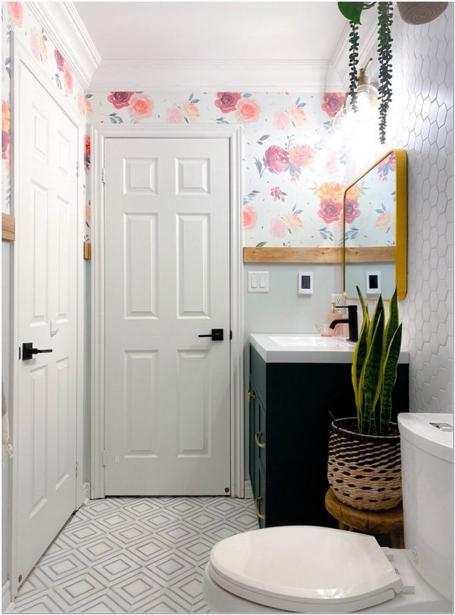 decower_pro's tweet photo. Bathroom Renovation Geometric Tiles, Floral Wallpaper, Green Dressing Table
#bathroom #bathroomrenovation #bathroomredo #bathroomideas #beforeafter #greenvanity #floortiles #bathroomtiles #bathroomvanity #floralwallpaper
https://t.co/ZSpPAMx2UQ https://t.co/qraV9HE8eF