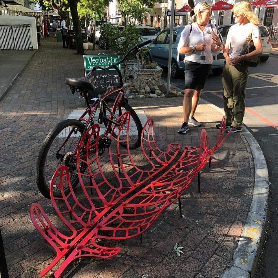 StellenboschF's tweet photo. Happy World Bicycle Day! 
So today, cycle to work or book a tour @adventureshop for a cycle around our spectacular vineyard scenery.  So ride as much or as little, as long or as short as you feel. But ride! https://t.co/T66FpekG71
