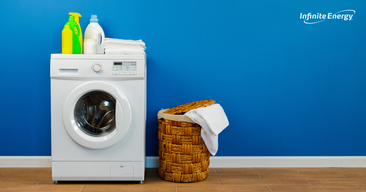 InfiniteEnergy's tweet image. If your washing machine smells a little stale, add some bleach and use the washer cleaning cycle. If your model doesn’t have that setting, you can also buy washing machine cleaner. #HomeHack