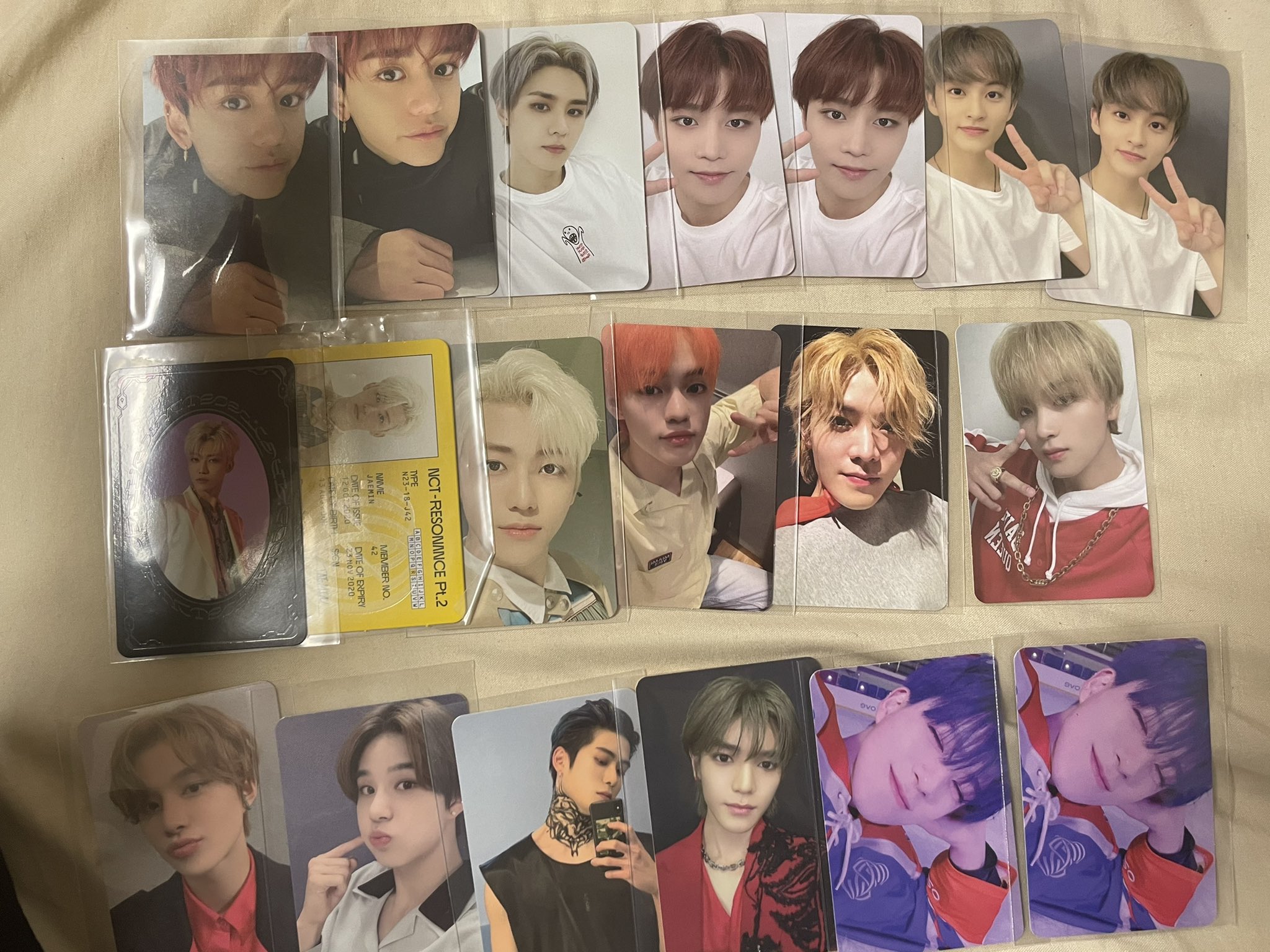 NCT ヘチャン RESONANCE トレカ NCT2020 Resonance past ヘチャン キノ トレカ