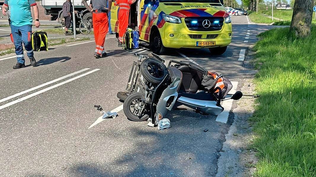 Slachtoffer (81) ongeval scootmobiel Waarland overleden..