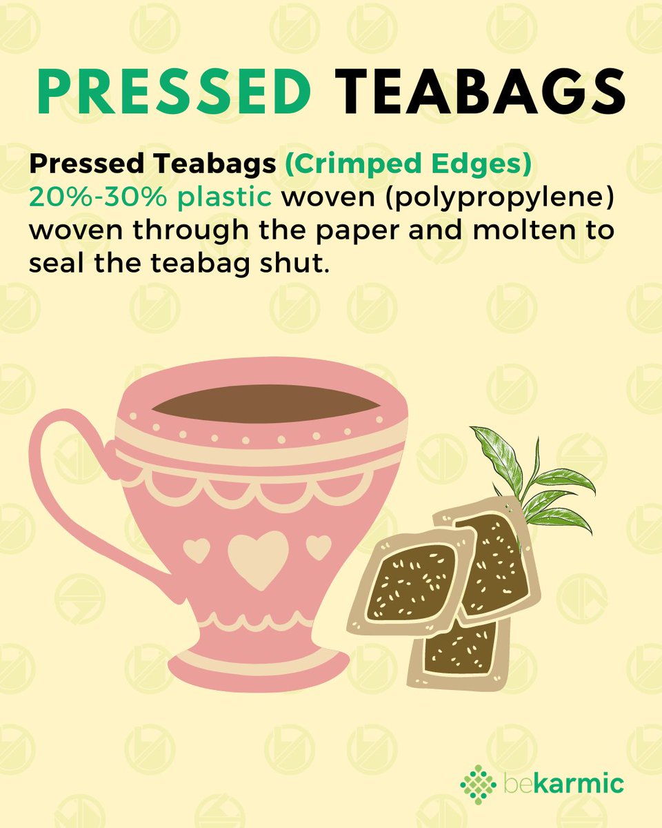bekarmic's tweet photo. Did you know that standard teabags contain plastic? 🥴⁠

#sustainabilitymatters #tea #ecofriendly #ecoshop
#plastic #ecofriendlyproducts #ecofriendlyliving
#bekarmic #shopsmall #becircular #circulareconomy
#ecofriendlyliving #slowliving #circularfashionrevolution https://t.co/jsfvXaC1ei